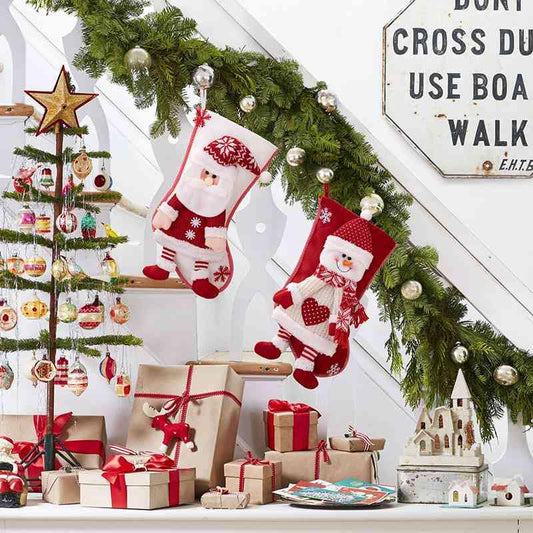 Christmas Stocking Hanging Widget - Trendsi