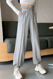 Crisscross Long Sweatpants - Trendsi - Flyclothing LLC