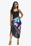 Butterfly Spaghetti Strap Cover Up - Trendsi