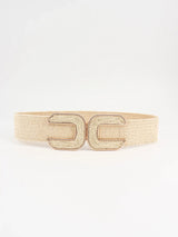 Wide Braid Belt - Trendsi - Flyclothing LLC