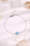 Opal Platinum-Plated Bracelet - Trendsi - Flyclothing LLC