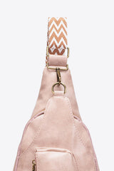All The Feels PU Leather Sling Bag - Trendsi