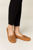 Forever Link Bow Decor Flat Loafers - Trendsi - Flyclothing LLC