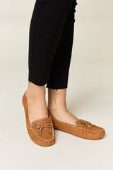 Forever Link Bow Decor Flat Loafers - Trendsi