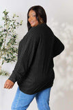 Basic Bae Full Size Ribbed Cocoon Cardigan - Trendsi - Flyclothing LLC