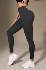 Wide Waistband Sports Leggings - Flyclothing LLC