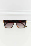 Tortoiseshell Square Full Rim Sunglasses - Trendsi - Flyclothing LLC