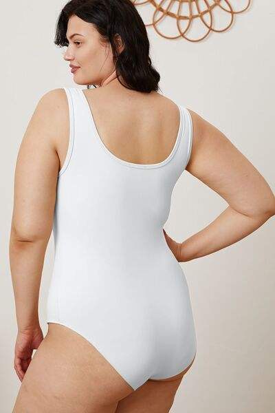 Basic Bae Full Size Square Neck Sleeveless Bodysuit - Trendsi - Flyclothing LLC