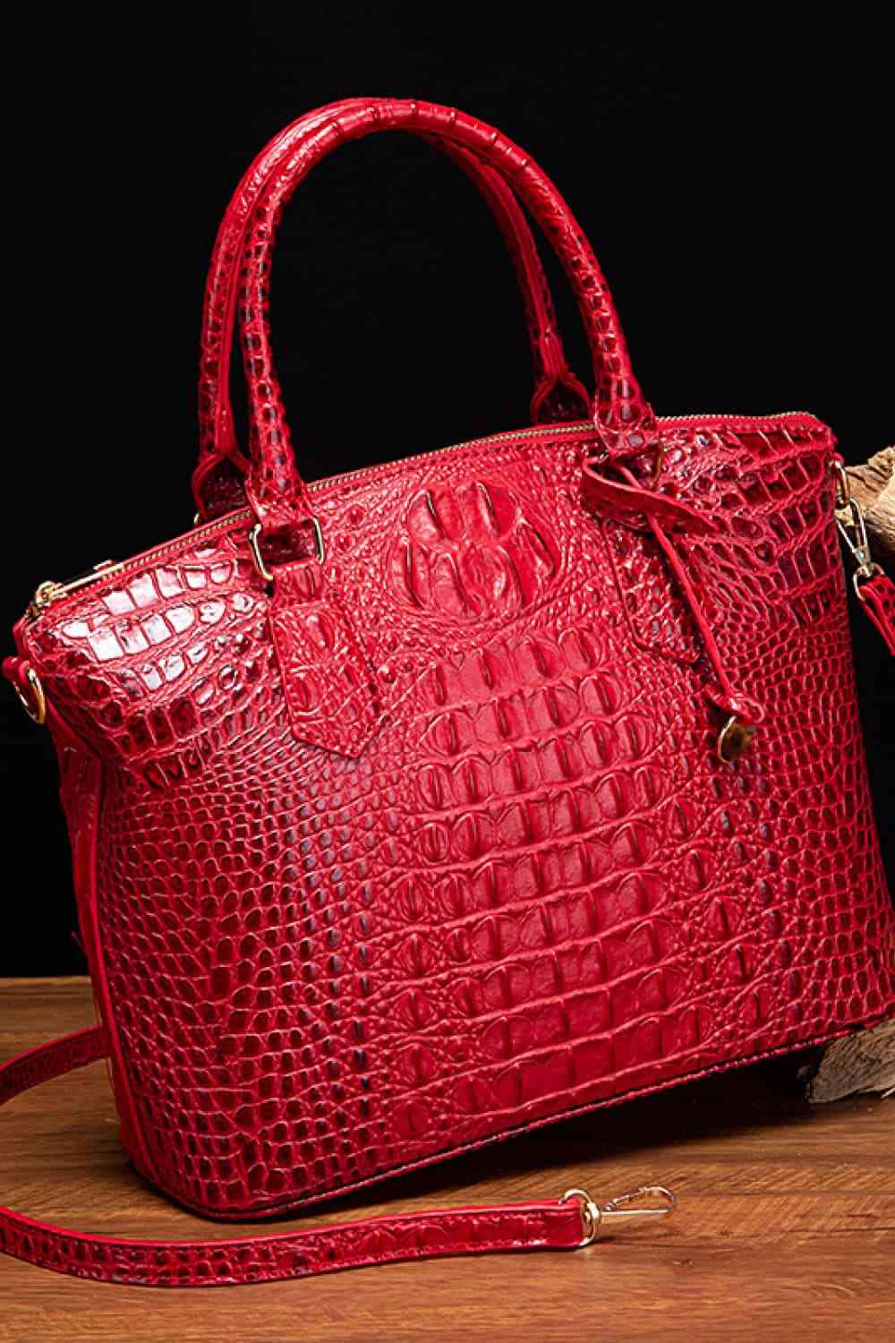 PU Leather Handbag - Trendsi - Flyclothing LLC