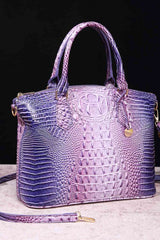 Gradient PU Leather Handbag - Trendsi - Flyclothing LLC