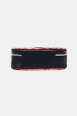 Nicole Lee USA Printed Handbag with Three Pouches - Trendsi - Flyclothing LLC