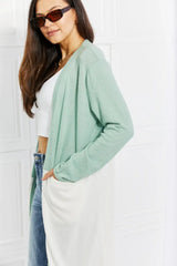 Culture Code Until You Came Color Block Duster Cardigan - Trendsi - Flyclothing LLC