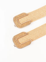 Wide Braid Belt - Trendsi - Flyclothing LLC