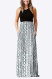 Empire Waist Sleeveless Dress with Pockets - Trendsi - Flyclothing LLC