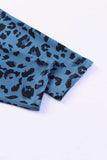 Leopard Print Wide Waistband Leggings - Trendsi - Flyclothing LLC