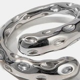 Titanium Steel Gold-Plated Bypass Ring - Trendsi - Flyclothing LLC