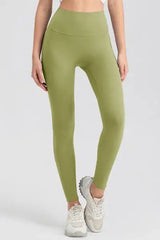 High Waist Skinny Active Pants - Trendsi - Flyclothing LLC