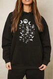 Simply Love Full Size Dancing Skeleton Graphic Hoodie - Trendsi