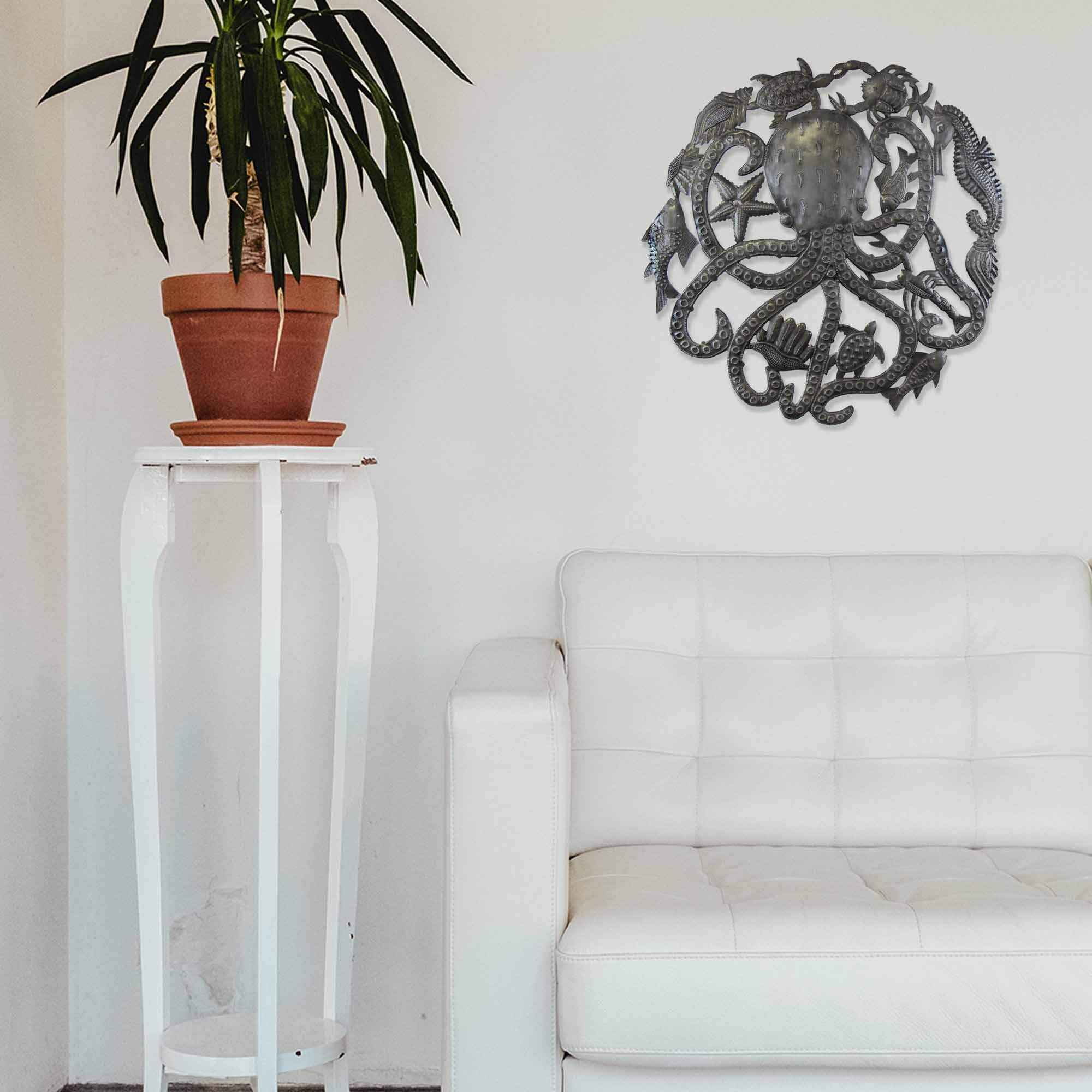 Octopus & Sea life Wall Art - Croix des Bouquets - Croix des Bouquets - Flyclothing LLC