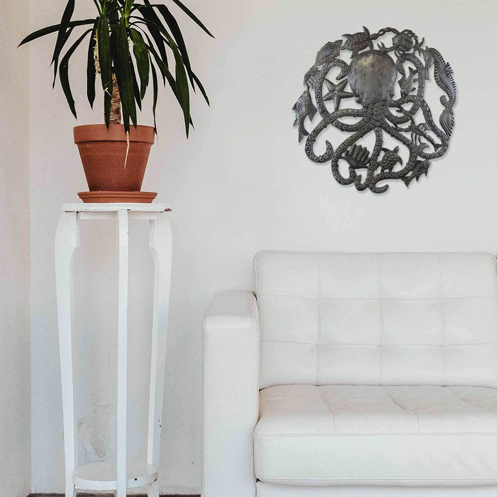 Octopus & Sea life Wall Art - Croix des Bouquets - Croix des Bouquets - Flyclothing LLC