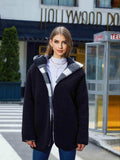 Two-Side Wear Hooded Coat - Trendsi - Flyclothing LLC