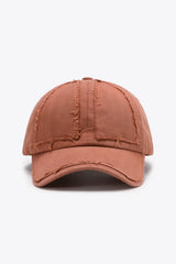 Distressed Adjustable Baseball Cap - Trendsi - Flyclothing LLC
