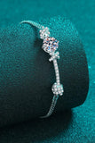 2 Carat Moissanite 925 Sterling Silver Bracelet - Trendsi