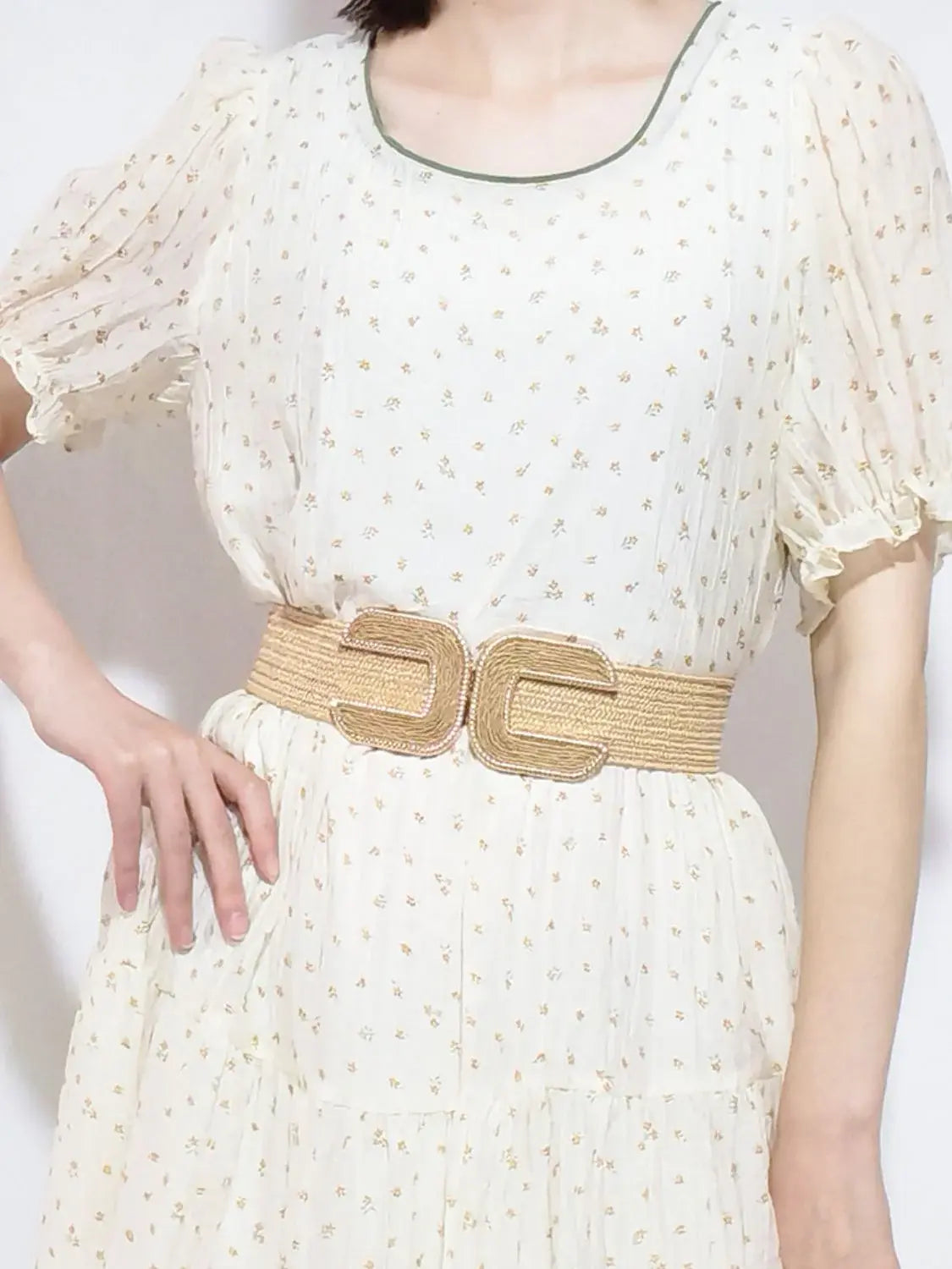 Wide Braid Belt - Trendsi - Flyclothing LLC