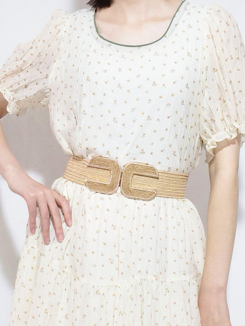 Wide Braid Belt - Flyclothing LLC