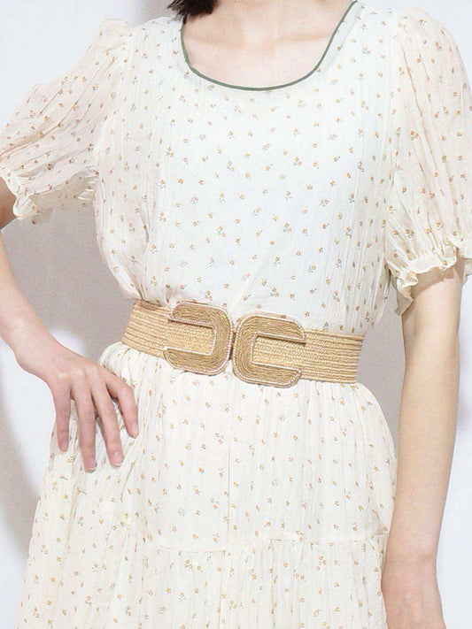 Wide Braid Belt - Trendsi - Flyclothing LLC