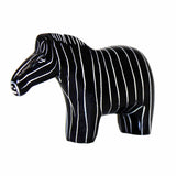 Zebra Soapstone Sculptures, Set of 2 - Flyclothing LLC