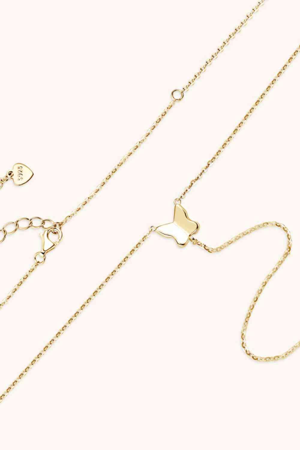 1 Carat Moissanite 925 Sterling Silver Necklace - Trendsi