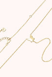 1 Carat Moissanite 925 Sterling Silver Necklace - Trendsi