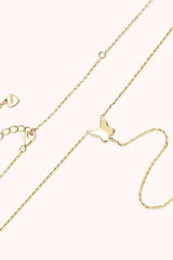 1 Carat Moissanite 925 Sterling Silver Necklace - Trendsi