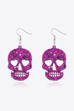 Acrylic Skull Drop Earrings - Trendsi - Flyclothing LLC