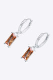 Retro 925 Sterling Silver Cubic Zirconia Drop Earrings - Trendsi - Flyclothing LLC