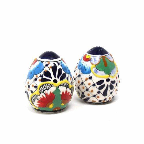 Encantada Handmade Pottery Spice Shakers, Dots & Flowers - Encantada - Flyclothing LLC