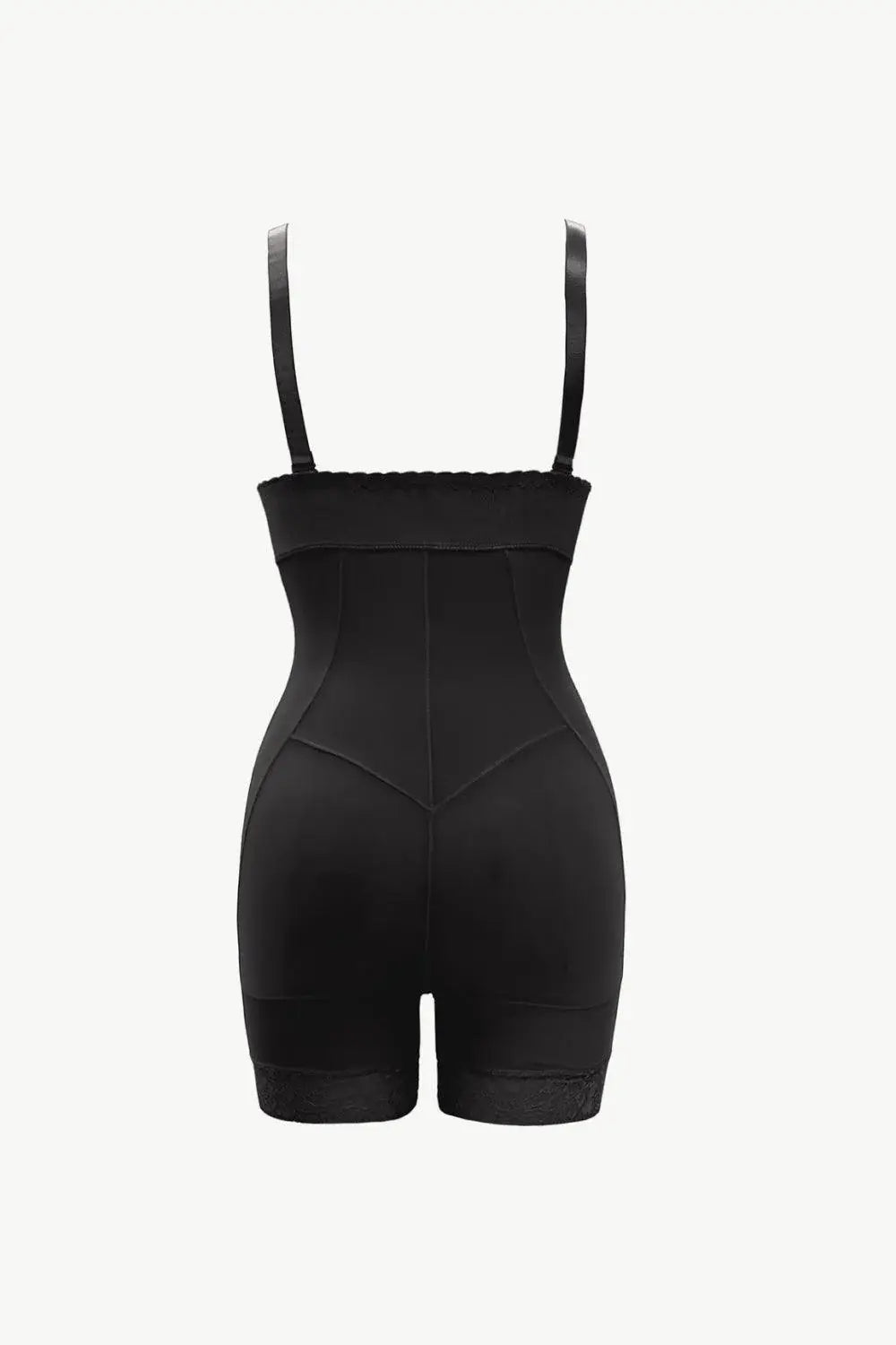 Full Size Zip Up Under-Bust Shaping Bodysuit - Trendsi - Flyclothing LLC
