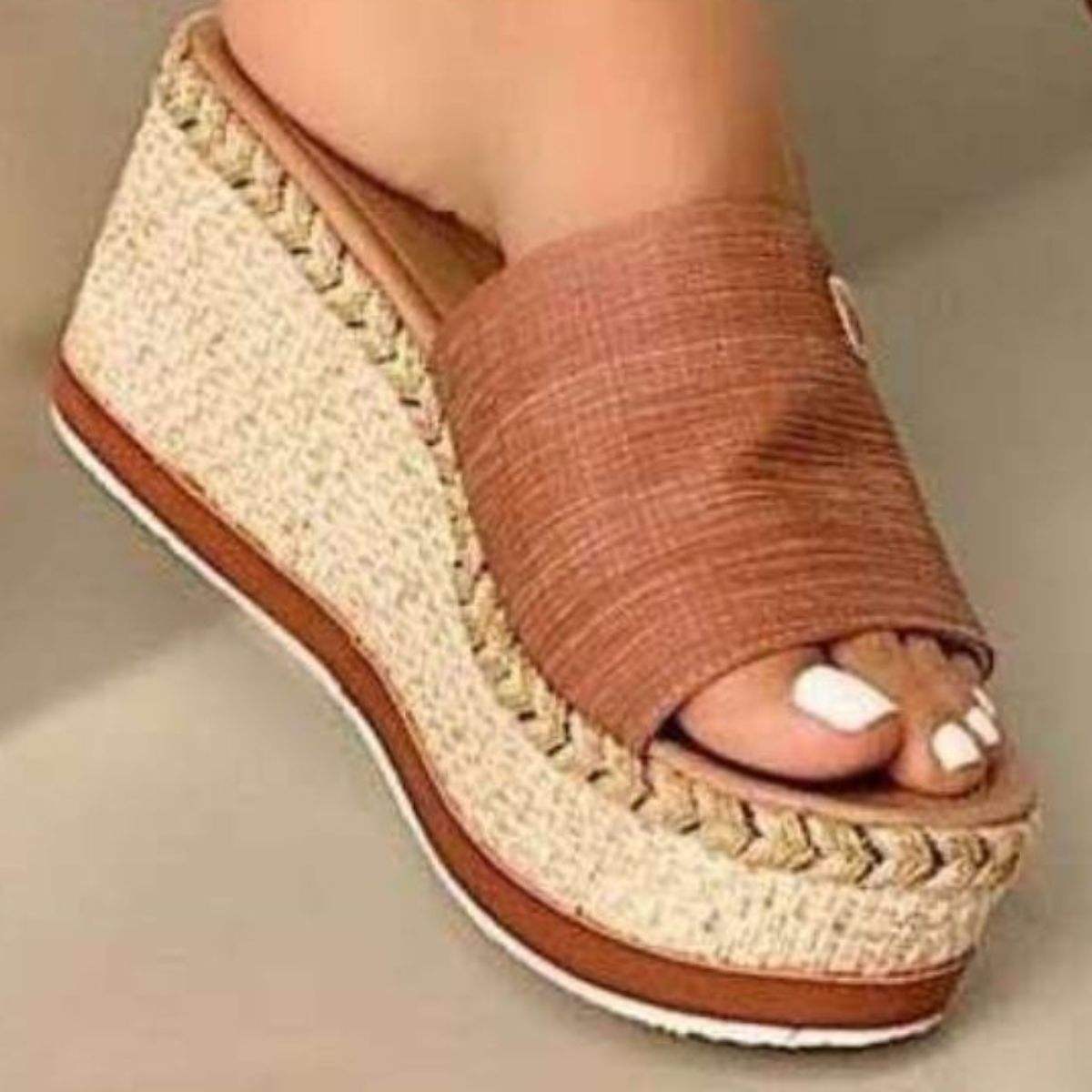 PU Leather Open Toe Sandals - Trendsi - Flyclothing LLC