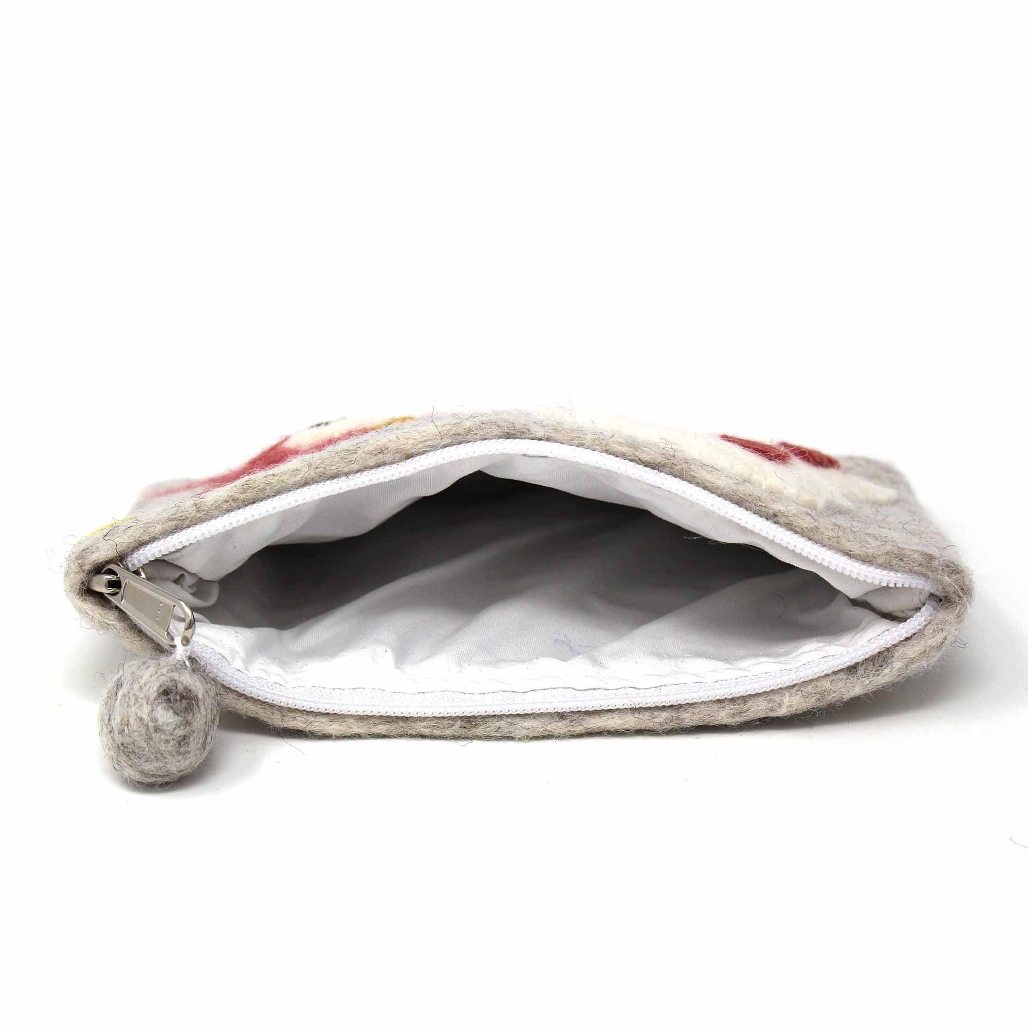 Hand Crafted Felt Unicorn Pouch - Global Groove Direct