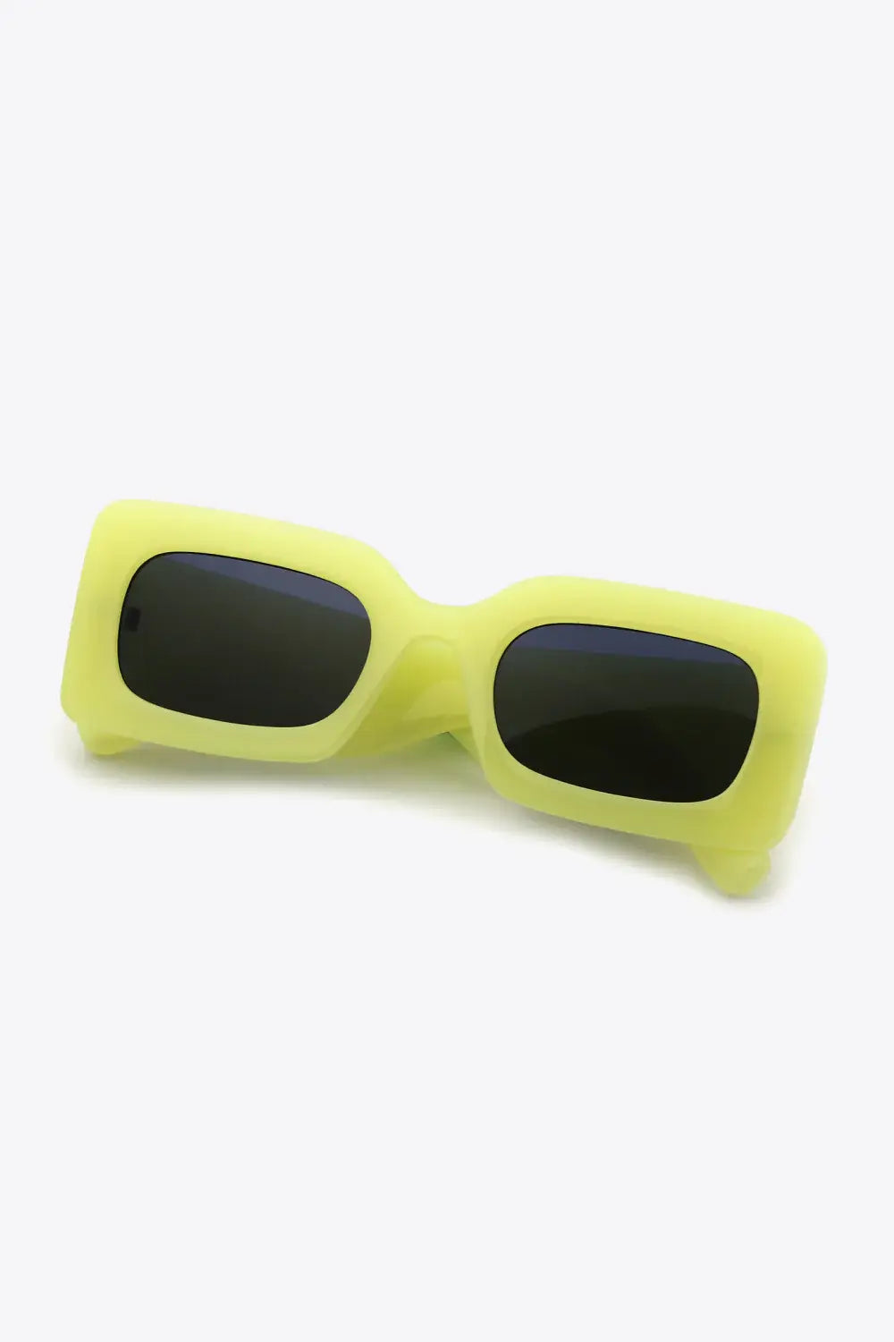 Polycarbonate Frame Rectangle Sunglasses - Trendsi - Flyclothing LLC