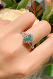 1 Carat Moissanite 925 Sterling Silver Ring - Trendsi