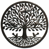 Birds on Roots Tree of Life Wall Art - Croix des Bouquets - Croix des Bouquets