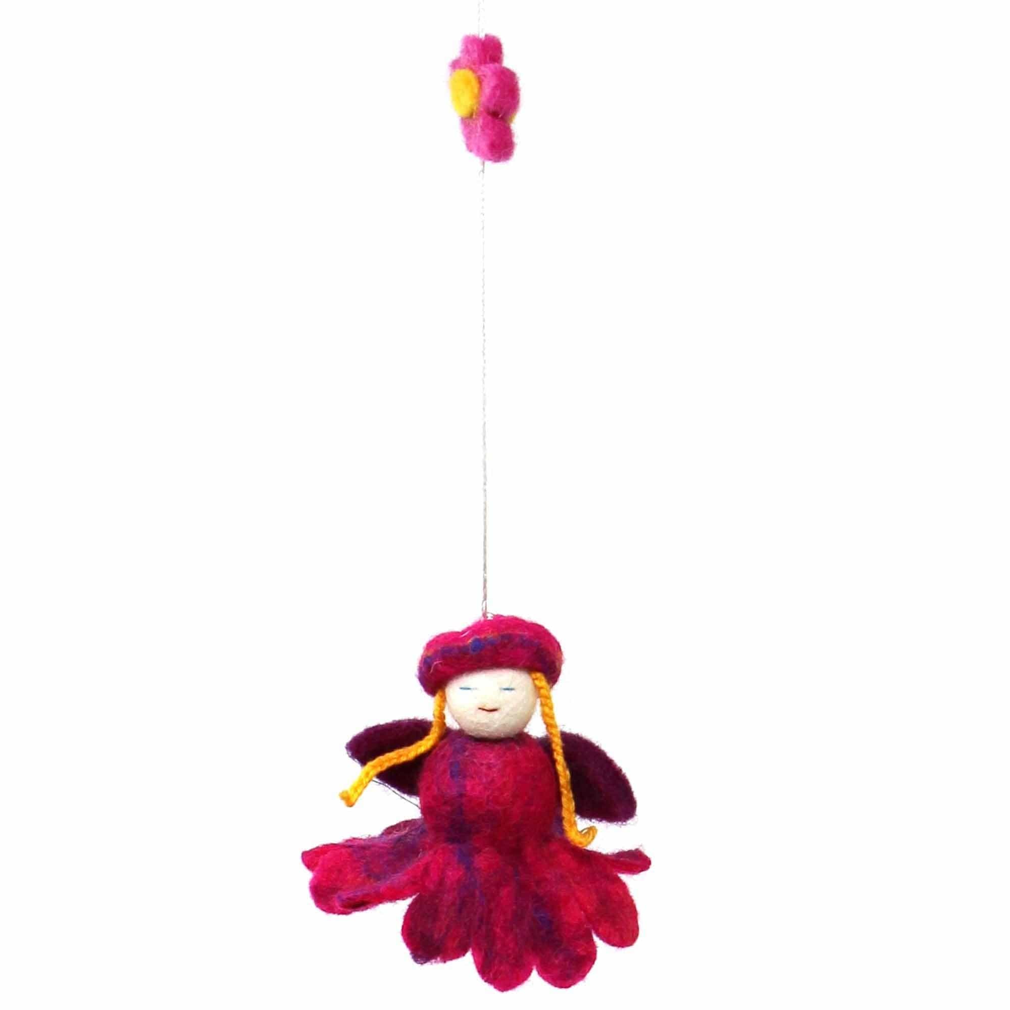 Felt Flower Fairy Mobile - Global Groove - Global Groove