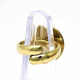 Domed Adjustable Brass Ring - Asha Handicrafts - Flyclothing LLC