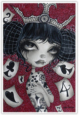 Dottie Gleason House of Cards 12 x 18 Art Print - Dottie Gleason - Flyclothing LLC