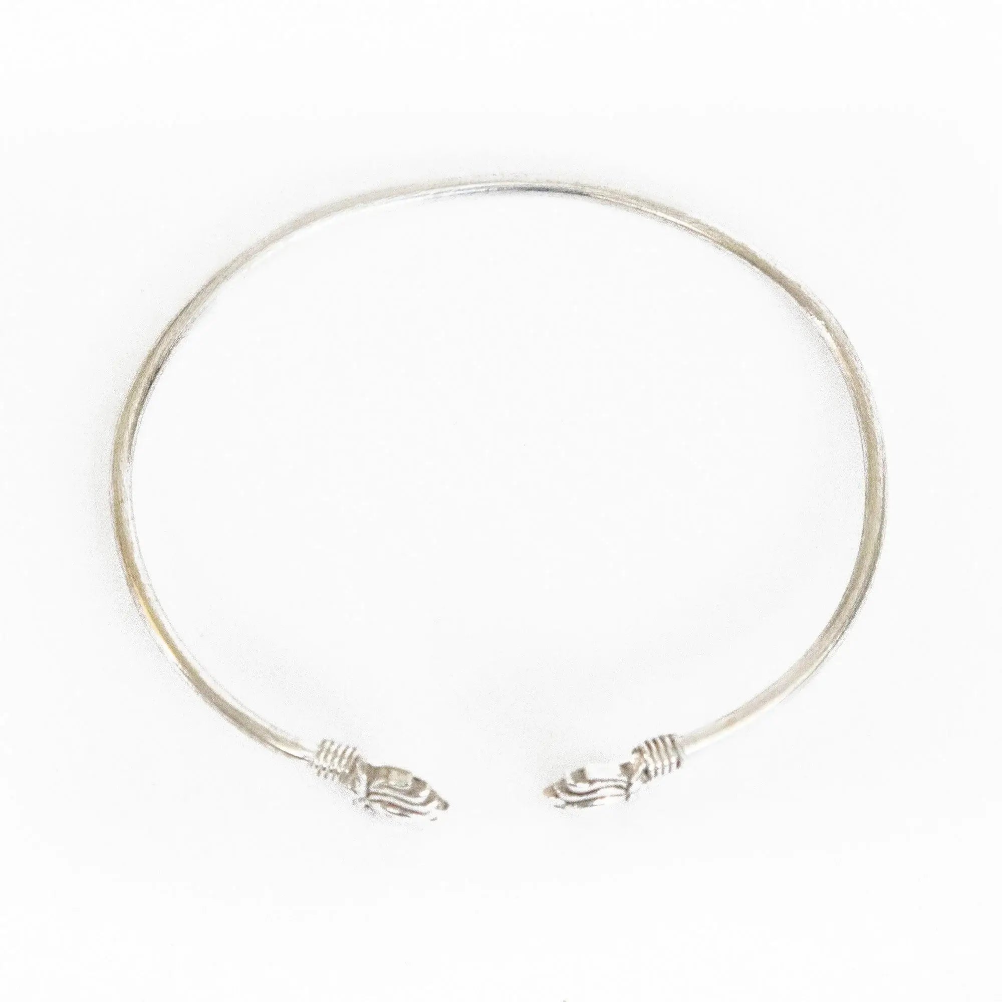 Double Lotus Cuff Bracelet - Asha Handicrafts - Flyclothing LLC