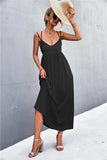 Double Strap Tie Back Dress - Trendsi - Flyclothing LLC