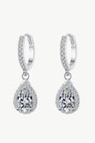 Moissanite Teardrop Earrings - Trendsi