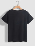 MARDI GRAS Round Neck Short Sleeve T-Shirt - Flyclothing LLC